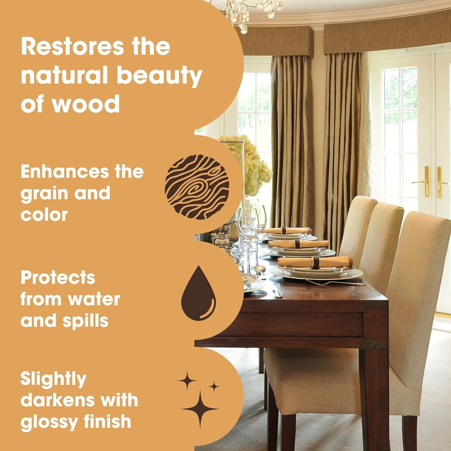 Superior Quality Fast Drying Boiled Linseed Oil for Restoring Furniture & More