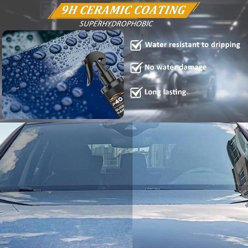 2Pcs Car Scratch Quick Repair Nano Spray – Instant Invisible Scratch Remover, Q