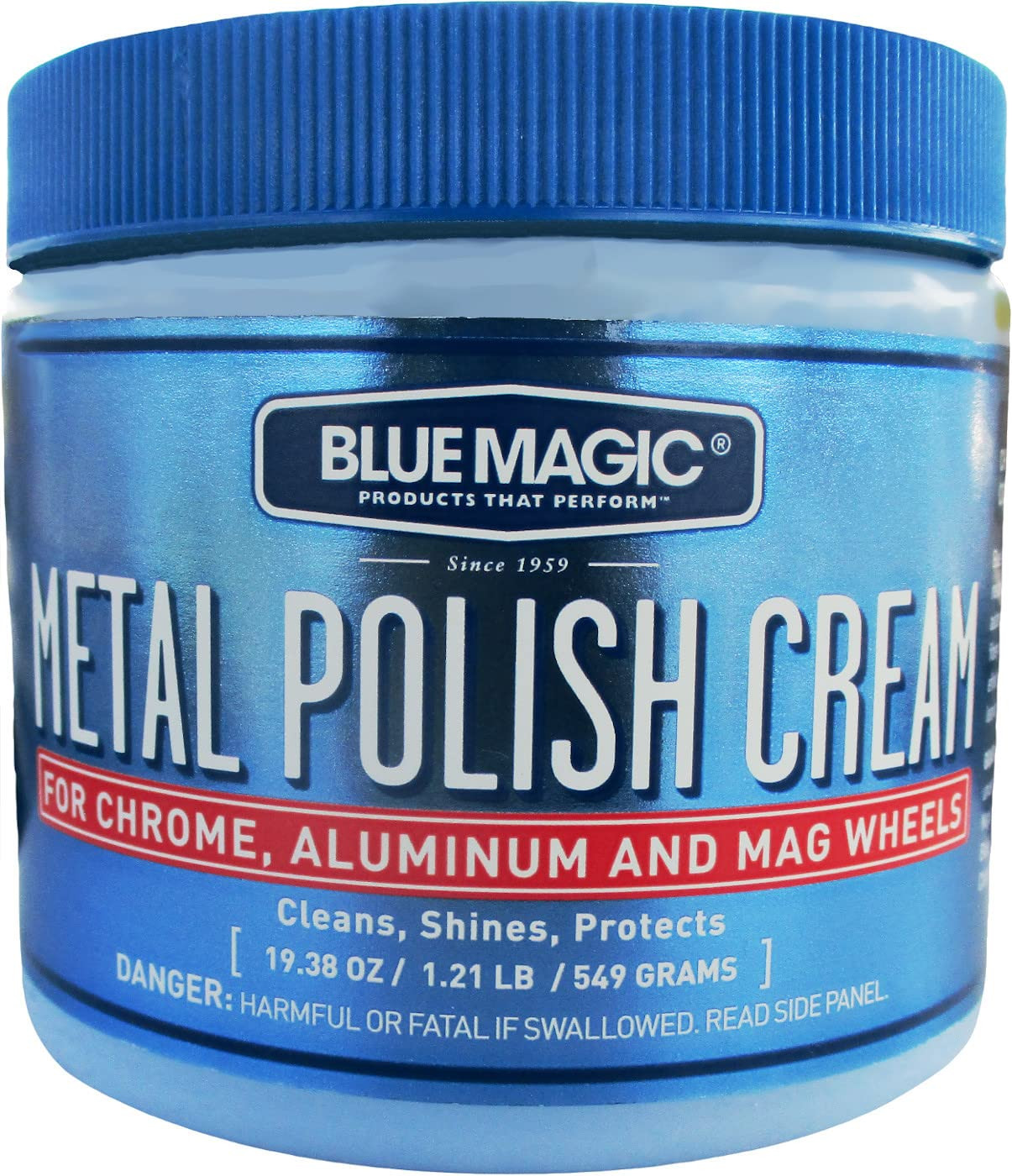 500-06 Metal Polish Cream Non-Abrasive Tarnish and Oxidation Remover for Chrome,