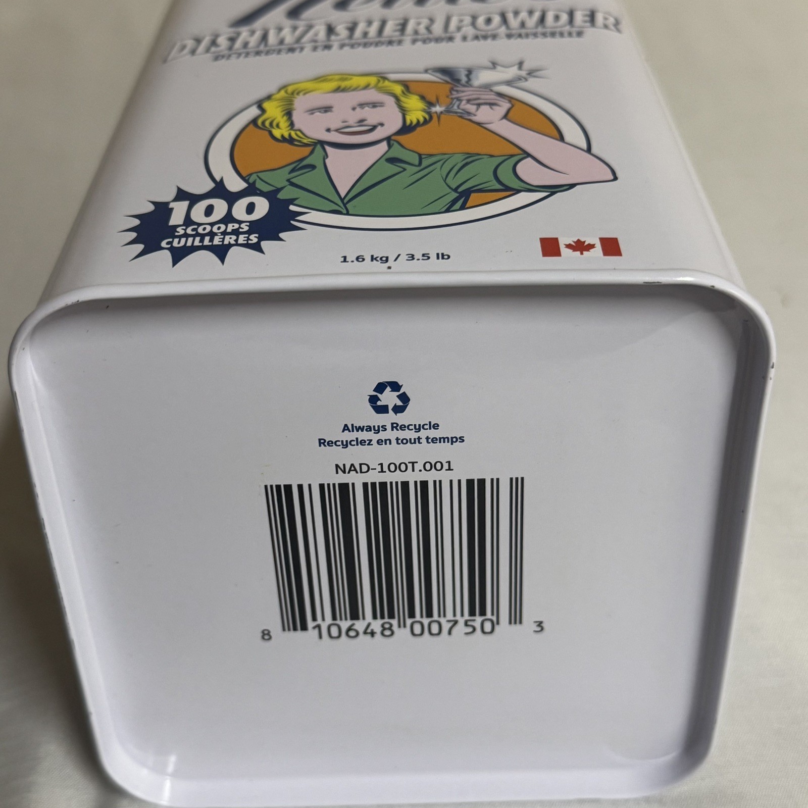 Nellies Dishwasher Powder 100 Scoops/Loads Eco Friendly Dish Detergent Clean NEW
