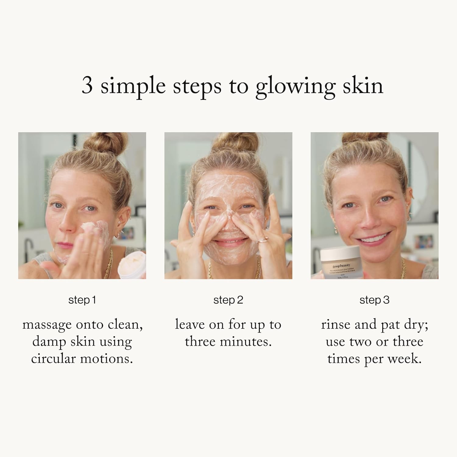 goop Beauty Microderm Exfoliator | Microdermabrasion Scrub to Smooth Textured