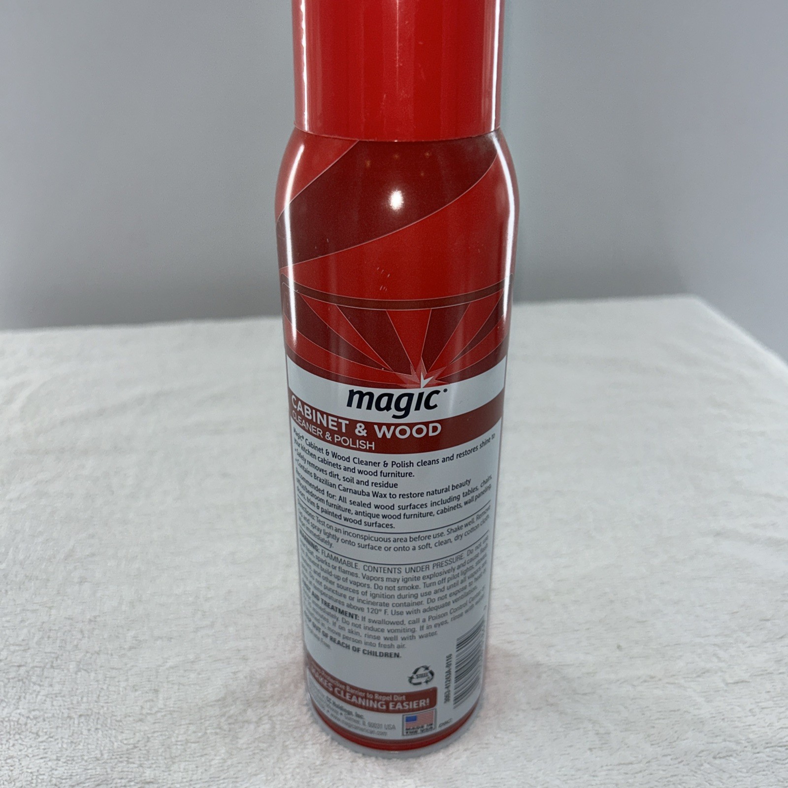 Magic Cabinet & Wood Cleaner Polish Aerosol 17oz Discontinued Made In The USA