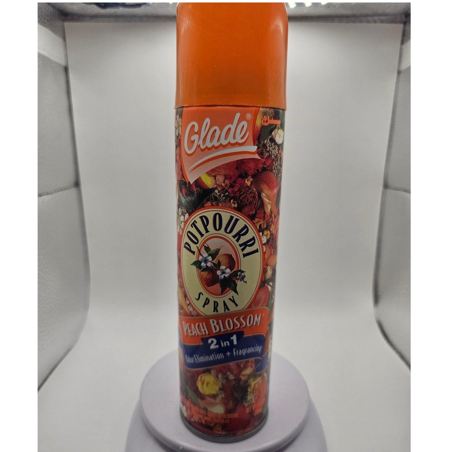Vintage Glade 1997 Potpourri 2 in1 Peach Blossom Aerosol Spray