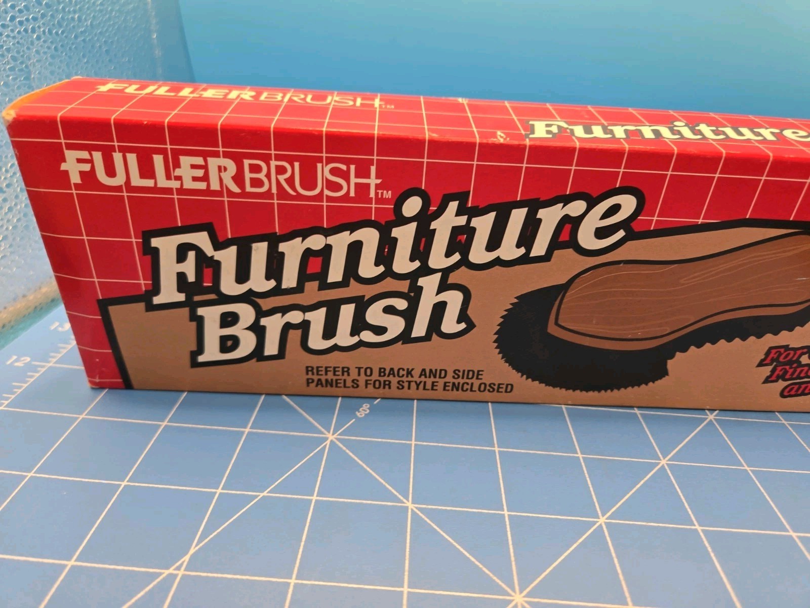 Vtg Fuller Brush Upholstery Furniture Brush New old stock West Germany 216-12037