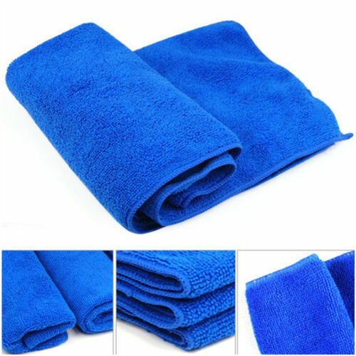 12 PCS LARGE MICROFIBRE CLEANING Supremo SOFT CLOTHS WASH TOWEL DUSTER