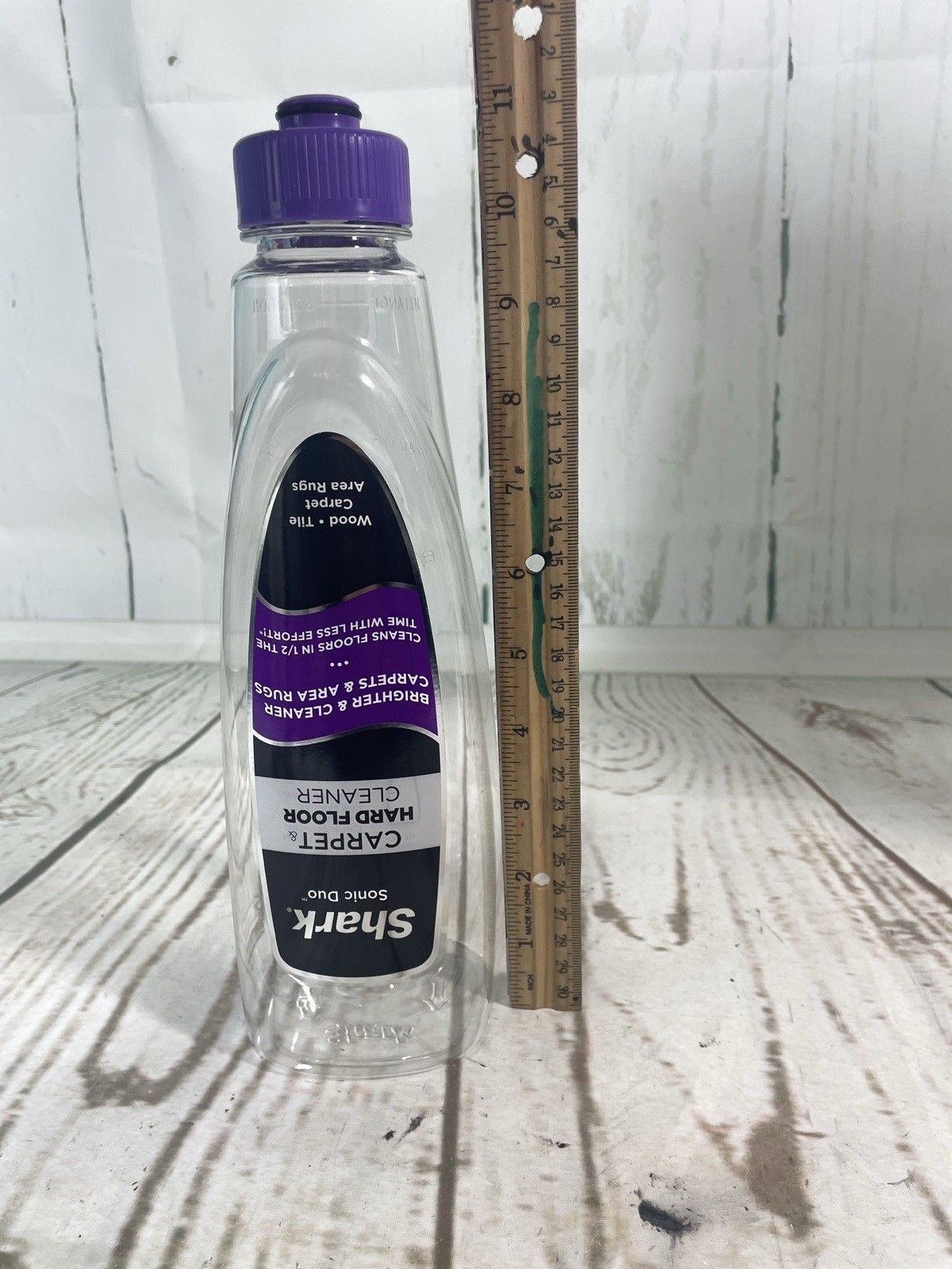 Shark Sonic Duo Carpet Hard Floor Cleaning Solution Reusable EMPTY Bottle Purple