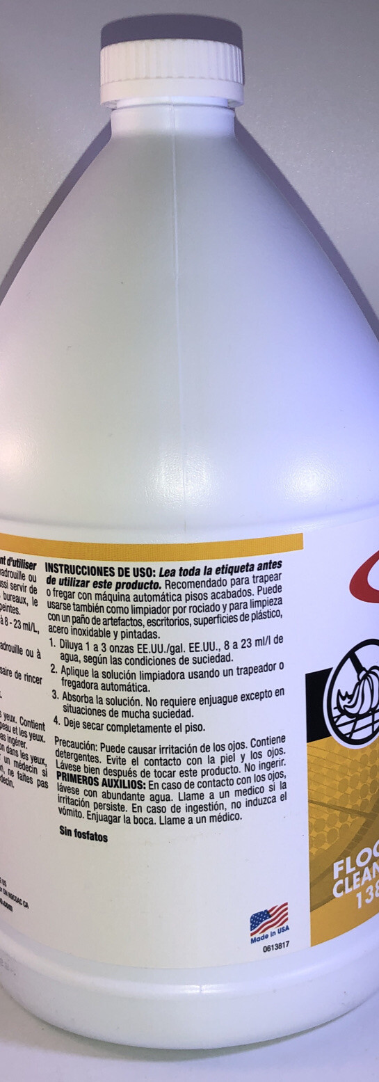 SHIPS N 24 HRS-Betco pH7 #138 Daily Floor Cleaner Lemon Scent 1 Gal.-Brand New