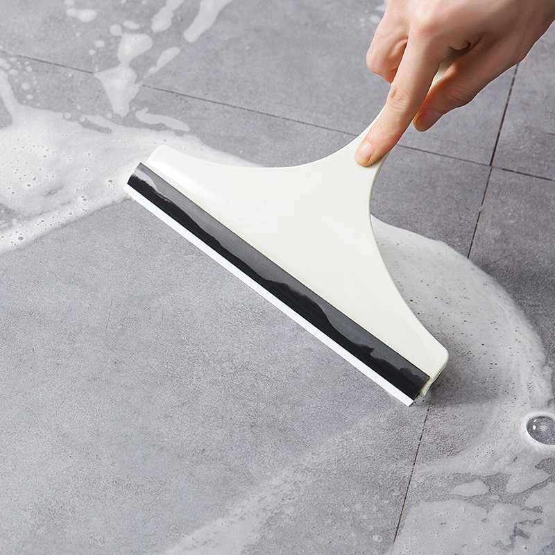 Glass Window Wiper Cleaner Bathroom Squeegee Car Mirror Scrub Cleaning Tool