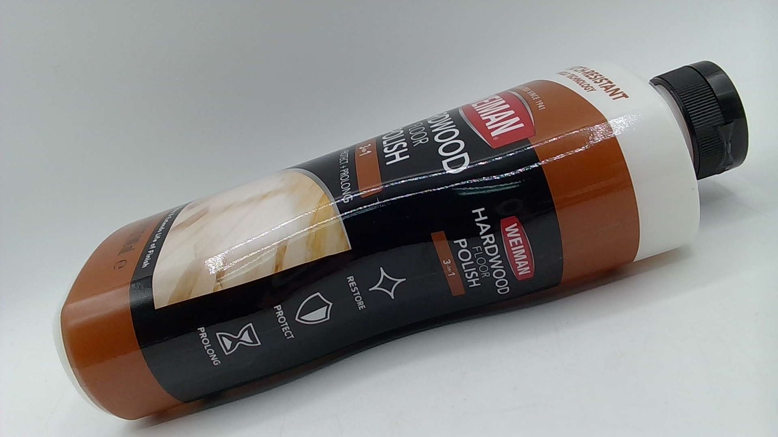 Weiman Hardwood Floor Polish – 32 Ounce – High-Traffic Hardwood