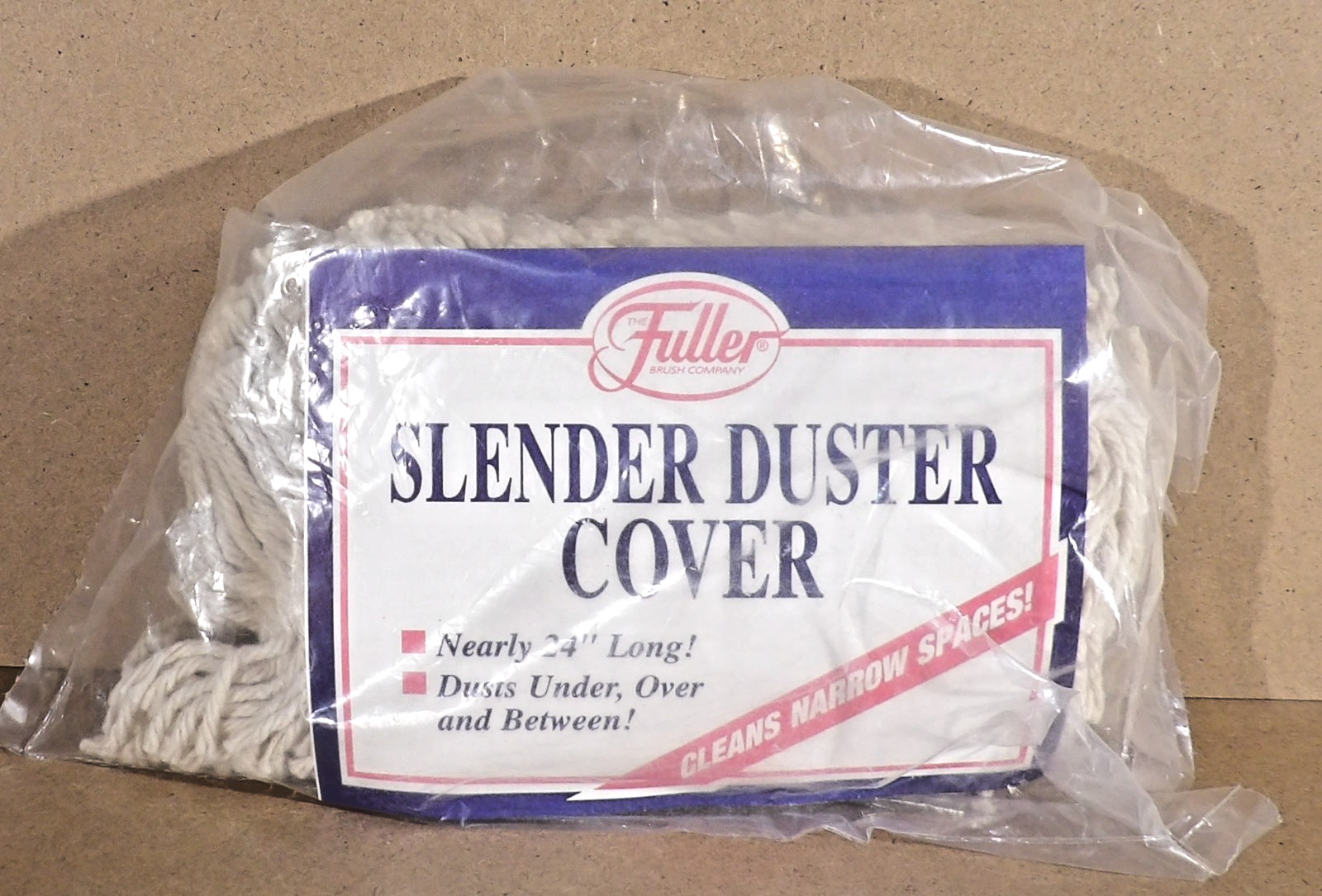 Fuller Brush Company Slender Duster Cover Fits #802 Frame & Handle Vintage New