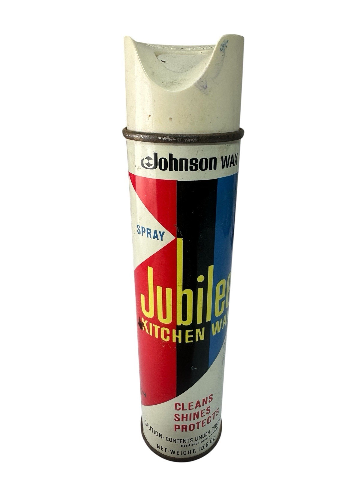 Jubilee Kitchen Wax Spray Can Johnson Wax Vintage Movie Prop 10 oz