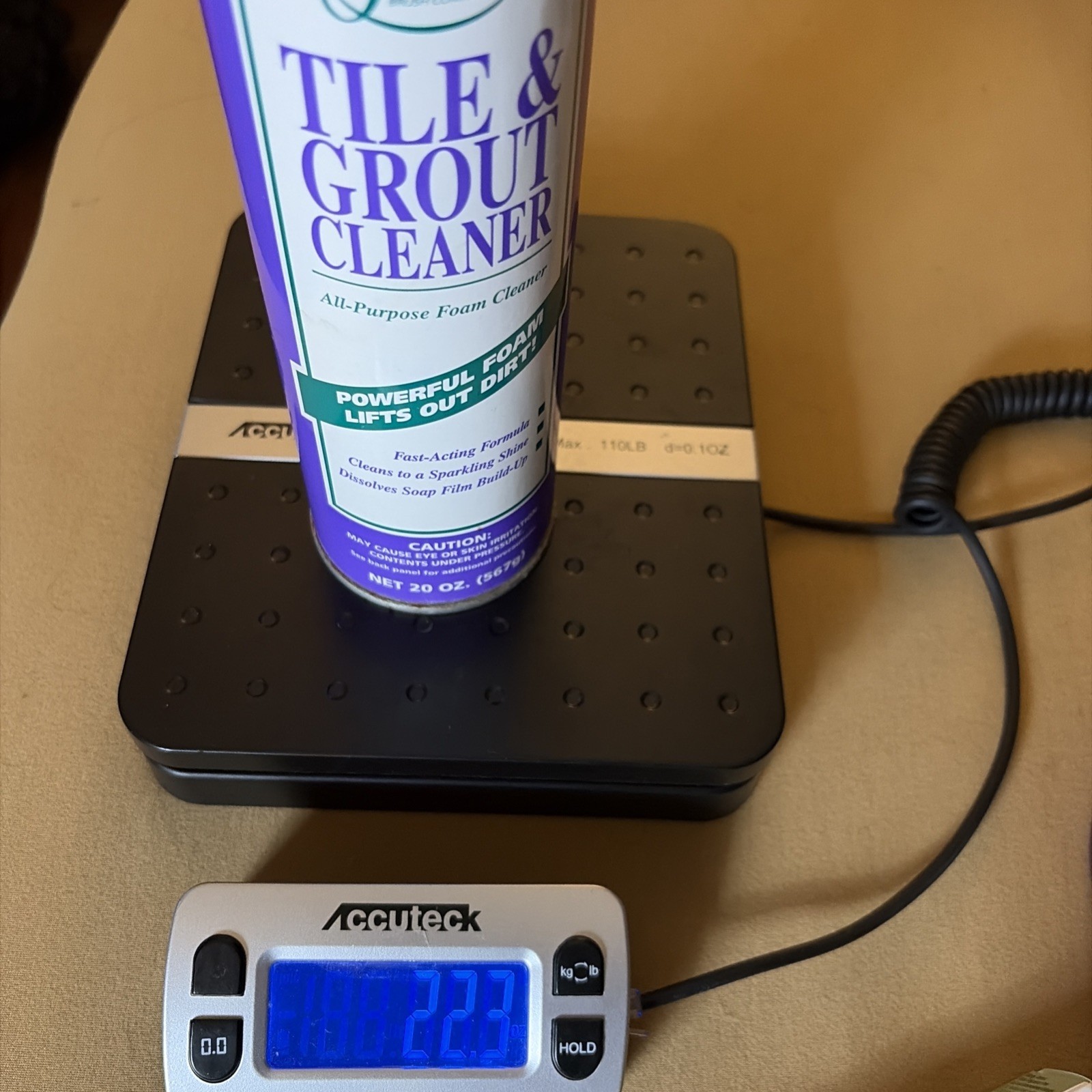 Vintage Fuller Brush Grout And Tile Cleaner All Purpose Foam Cleaner 20oz Prop
