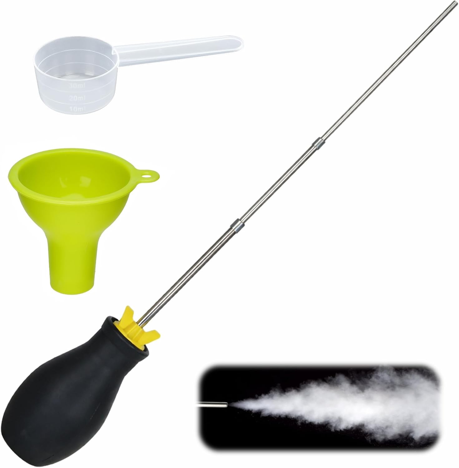 Powder Duster for Diatomaceous Earth, 14″-26.4″ Adjustable Telescopic Powder