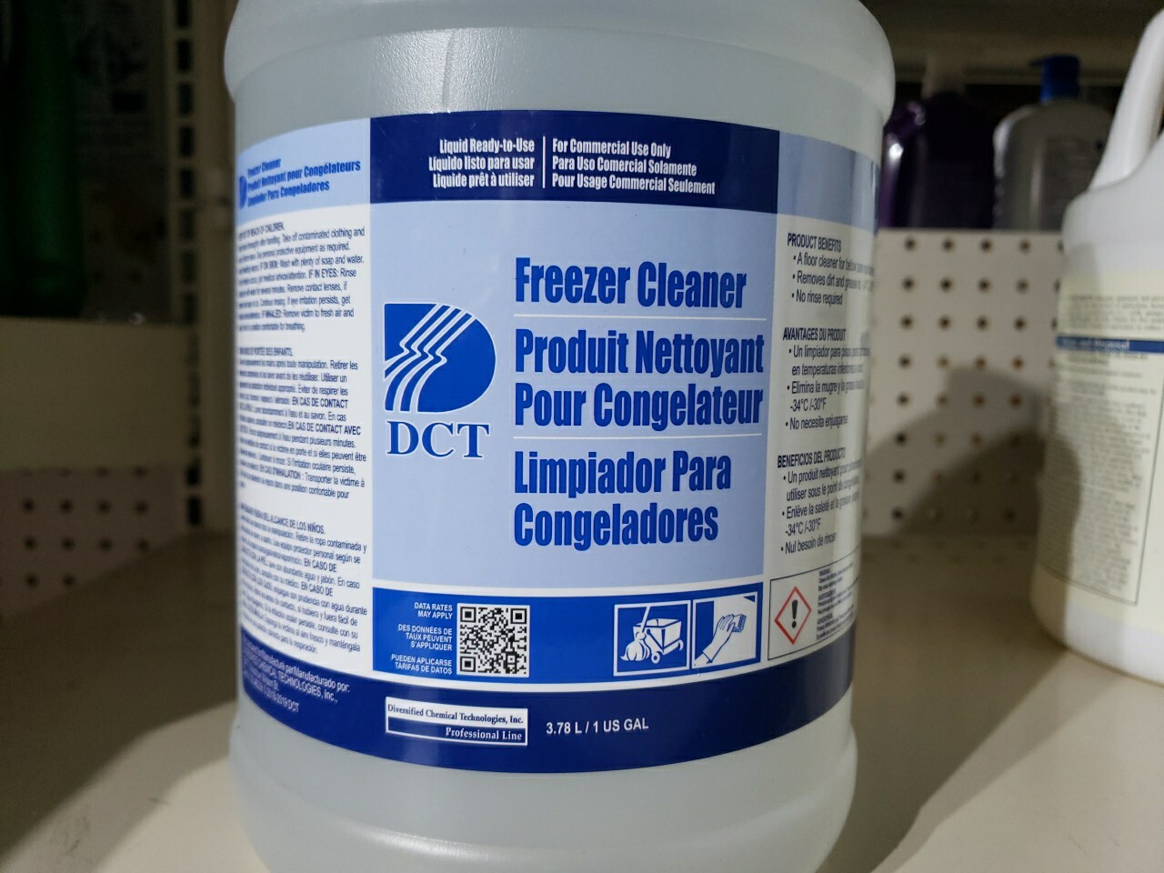 DCT Freezer Cleaner 1 Gallon Bottle