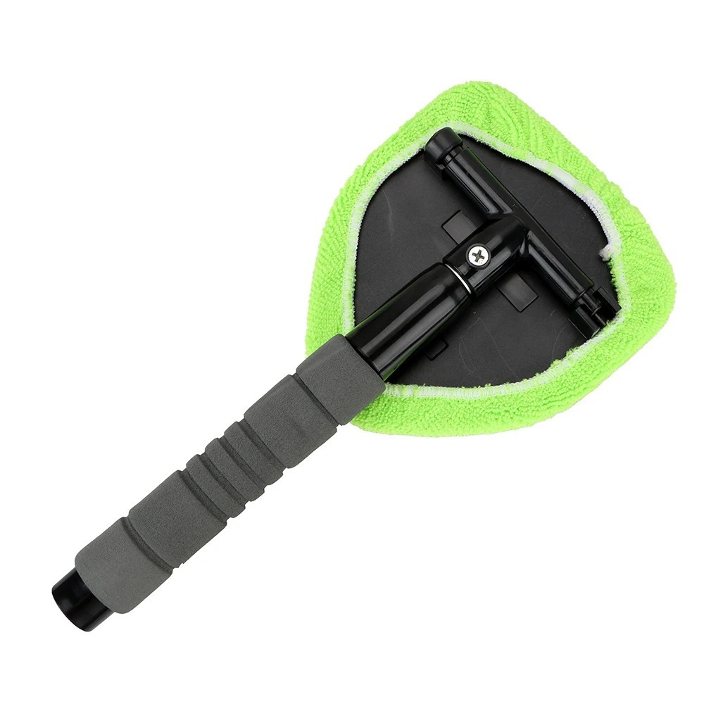 Windshield Cleaning Tool Kit Car Window Glass Wiper Cleaner Brush Pad Extendable