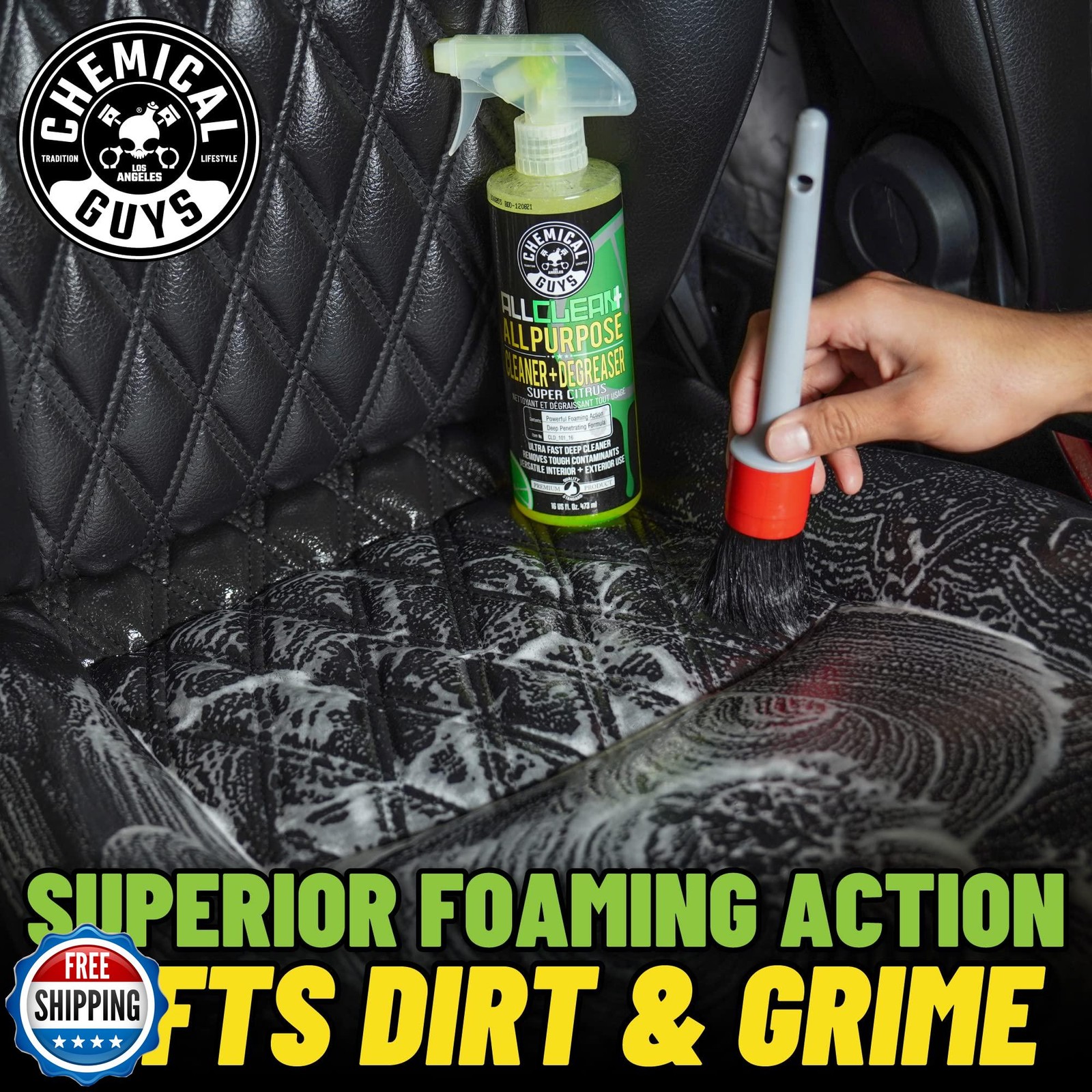 Chemical Guys CLD_101_16 All Clean+ Citrus Based All Purpose Supe