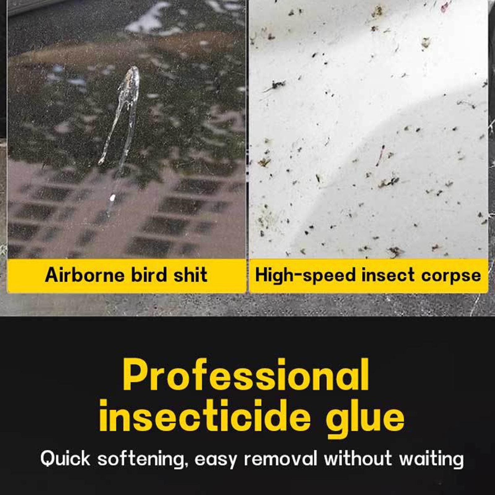 Bird Poop Remover Car Adhesive Remover Tree Sap Remover Cleaning