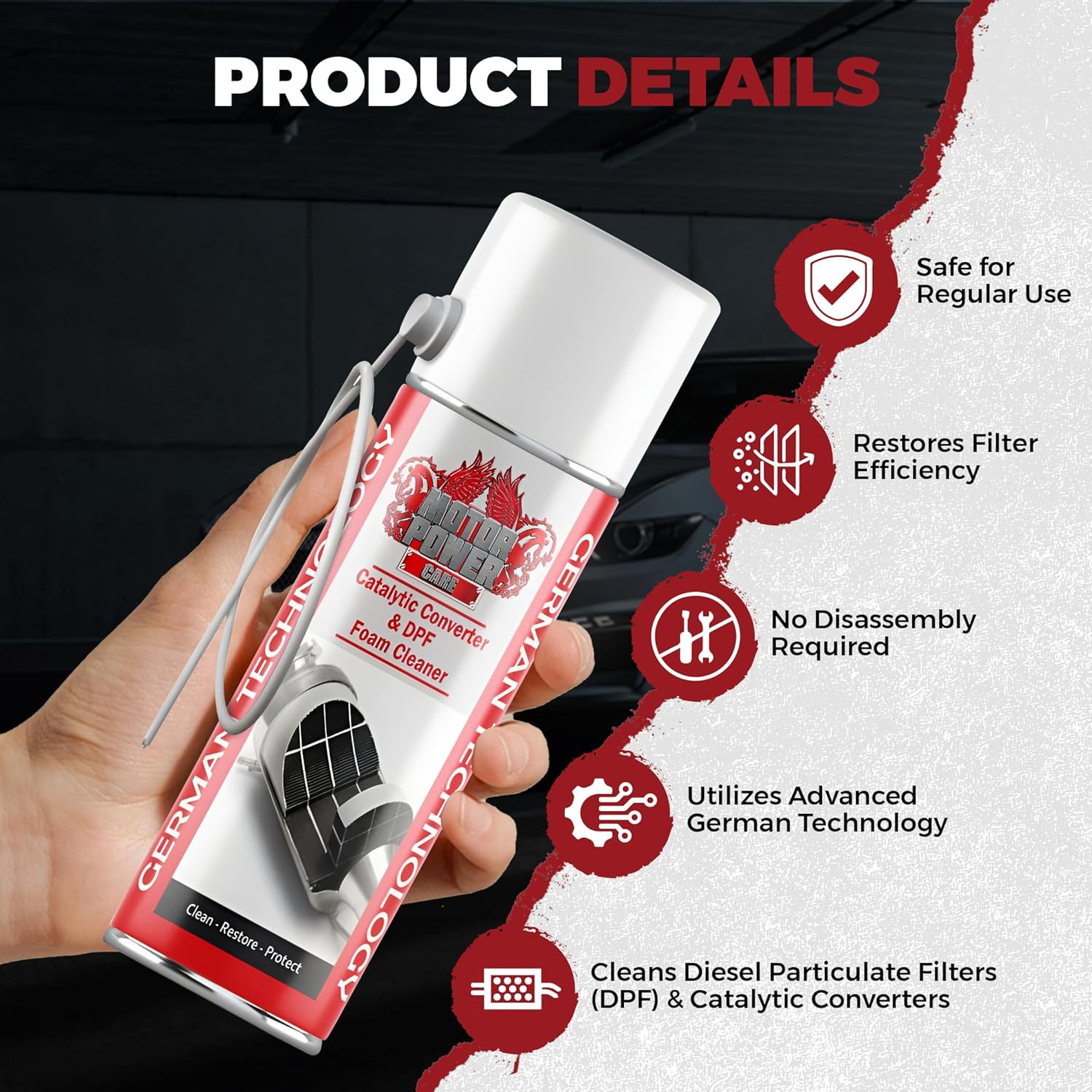 Catalytic Converter Cleaner Solution Kit