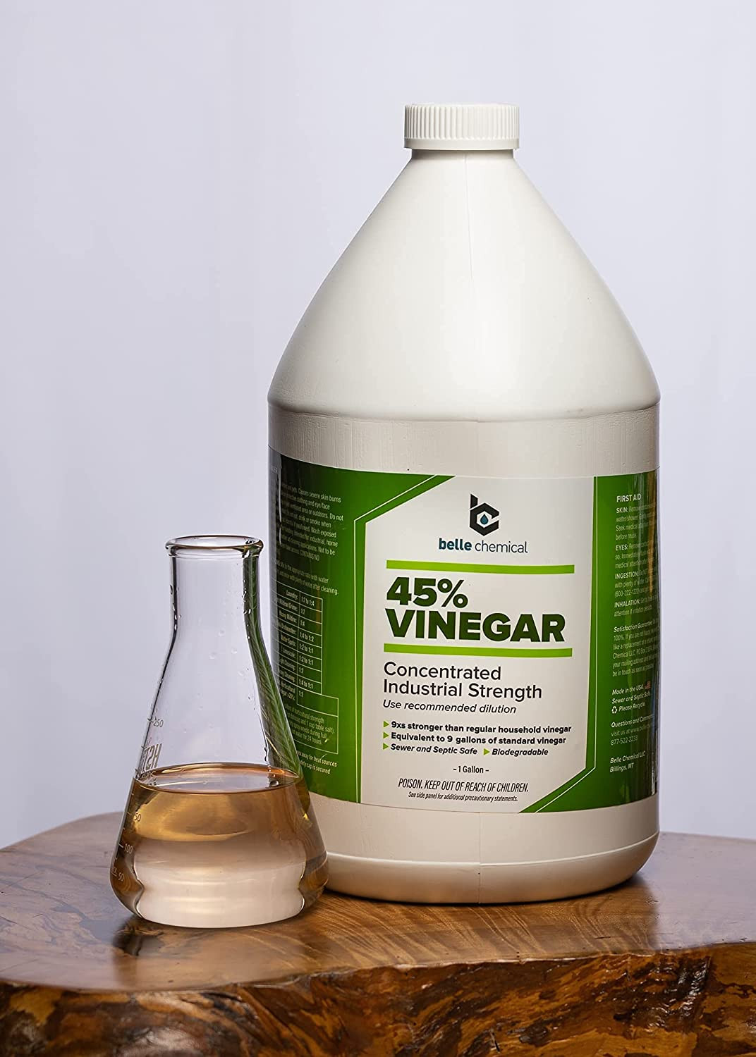 45% Pure Vinegar – Concentrated Industrial Grade
