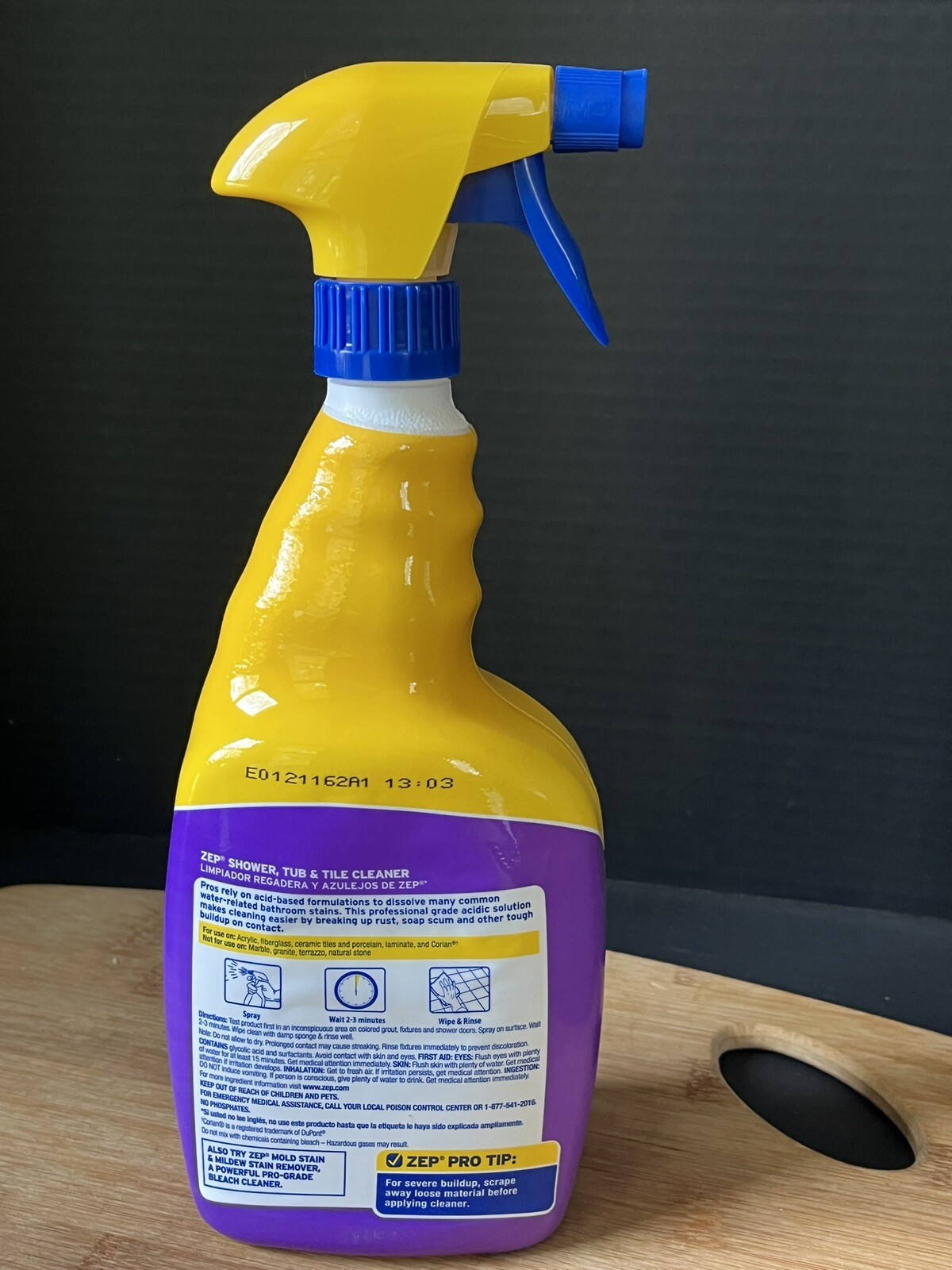 New Zep SHOWER TUB & TILE Cleaner 32 oz Remove Soap Scum Calcium Limescale