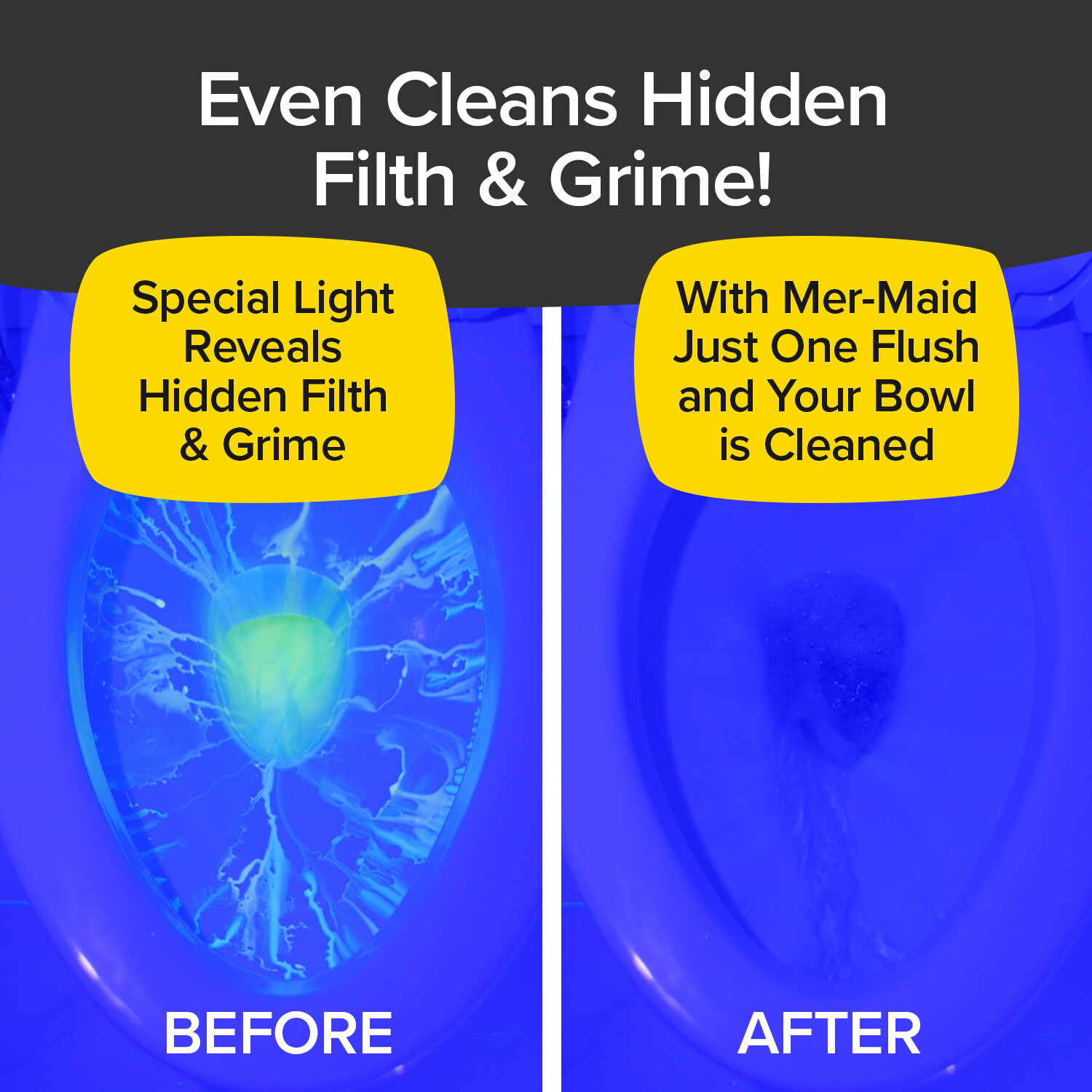 Mer-Maid Automatic Toilet Bowl Cleaner, AS-SEEN-ON-TV