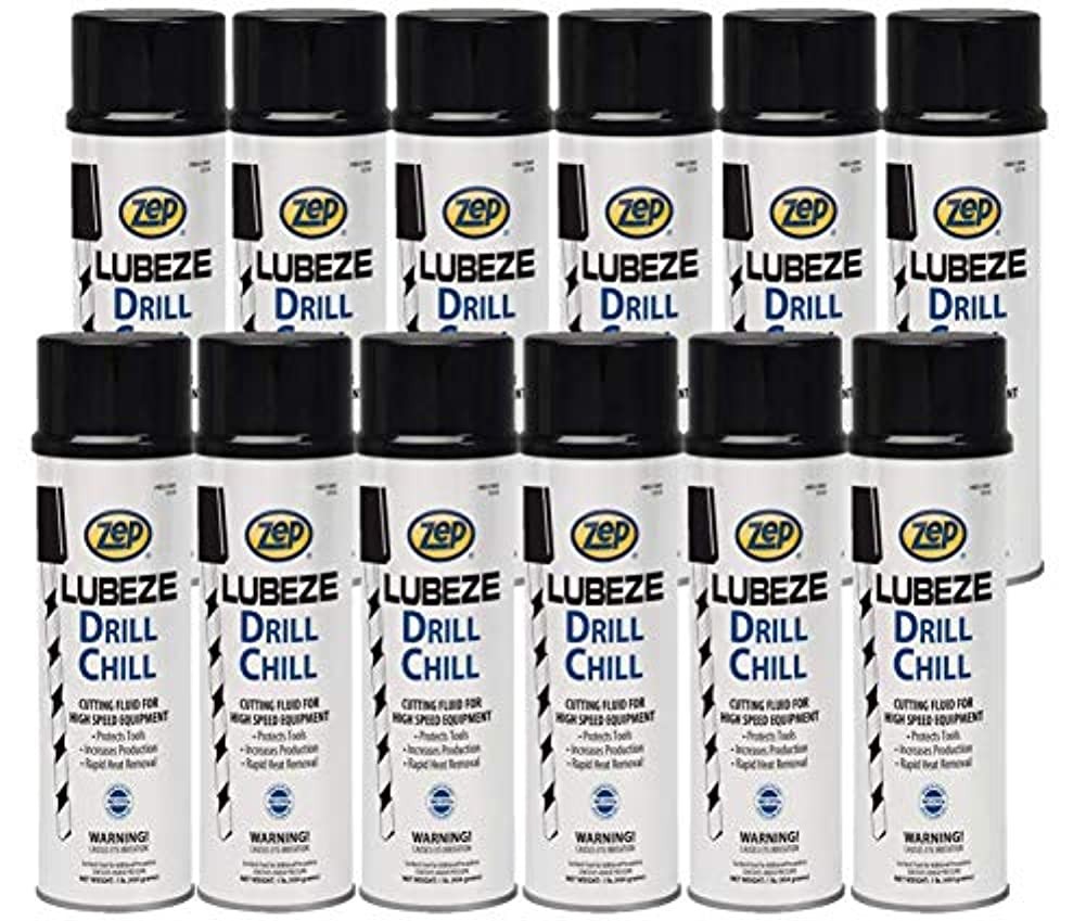 Zep Lubeze Drill Chill – 16 oz (Case of 12) 4501 – Ready-to-use Industrial