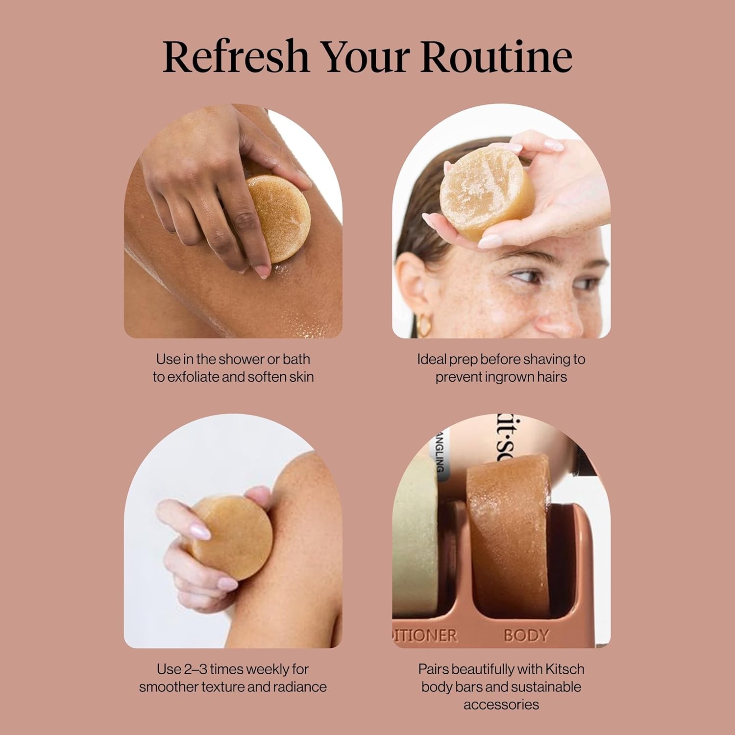 Exfoliating Sr Body Scrub Bar Soap – Polishing Soap Bar with