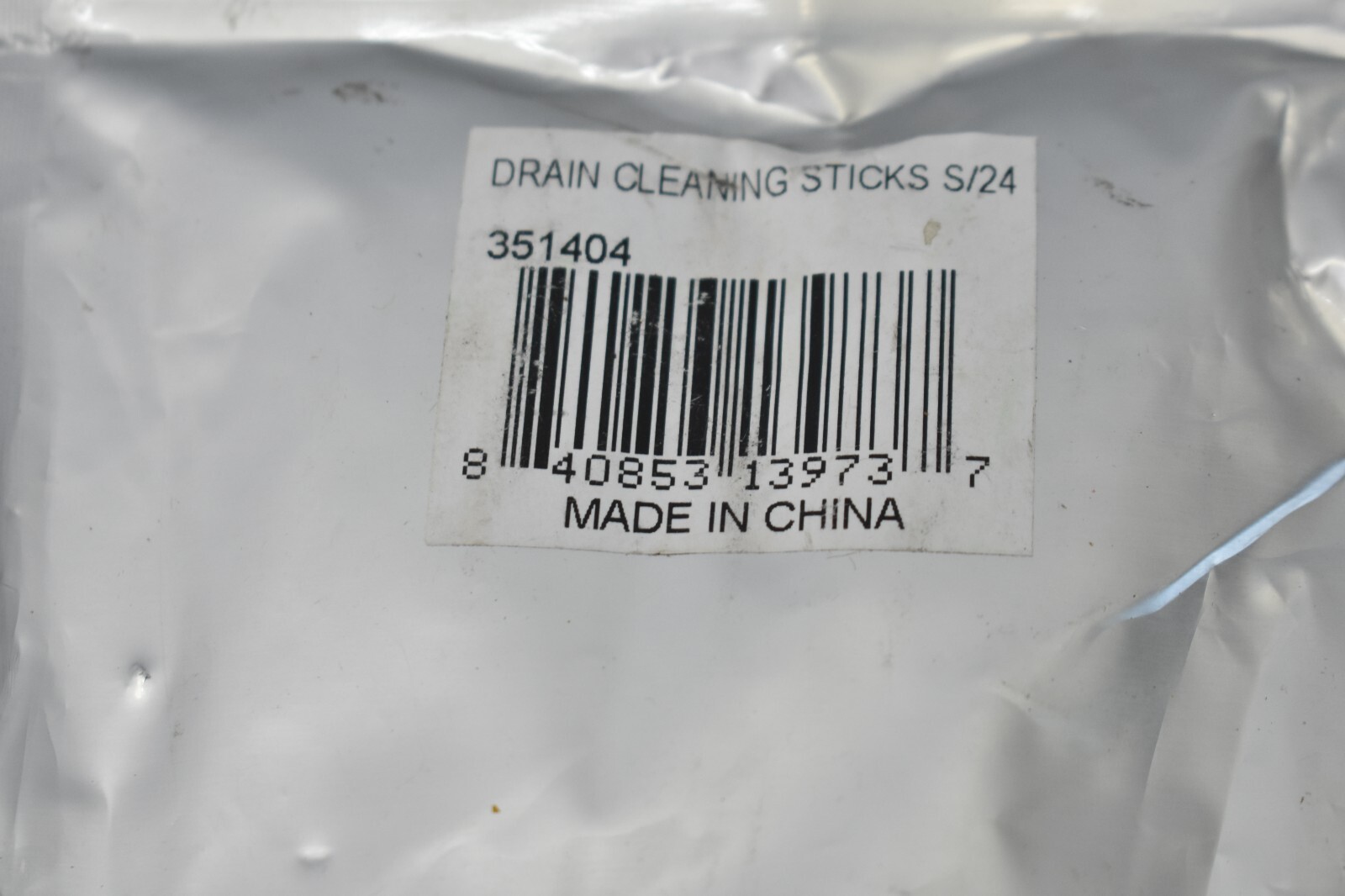 24 Pack Deodorizer Drain Cleaning Sticks Sani Drain/Pipe Biodegradable 351404