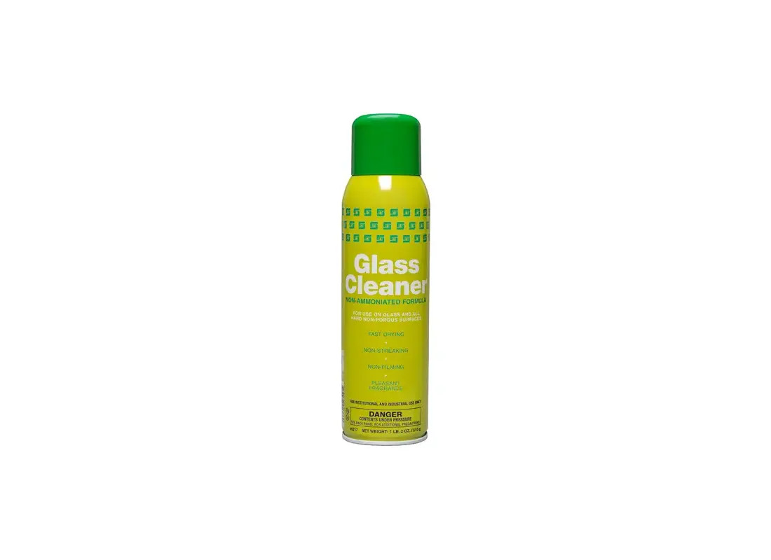 18oz. Aerosol Can Spring Fresh Fragrance Scent Glass Cleaner Clear