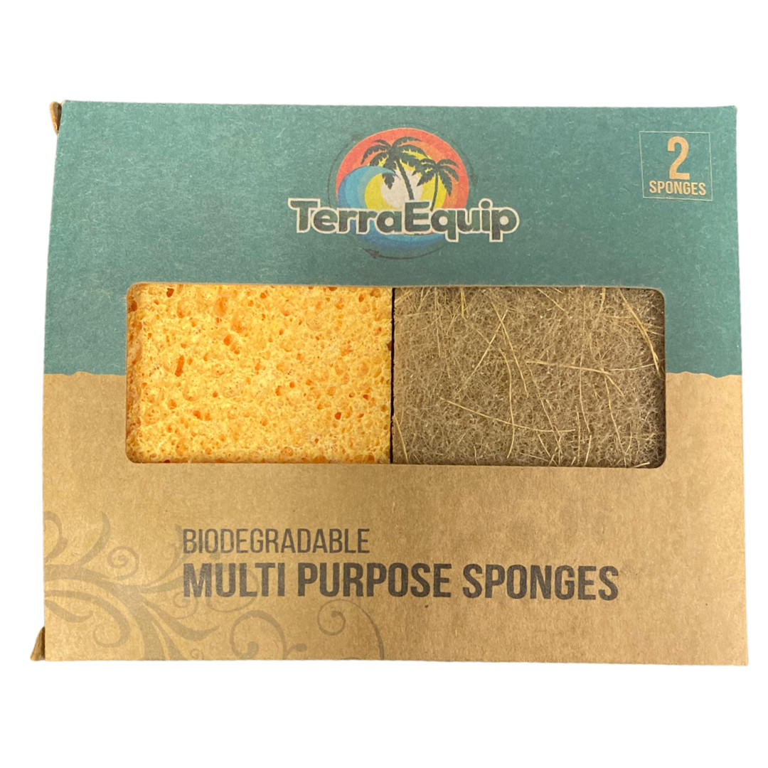 Biodegradable Eco-Friendly Sponge for The Kitchen | Natural Sponge Scrub…