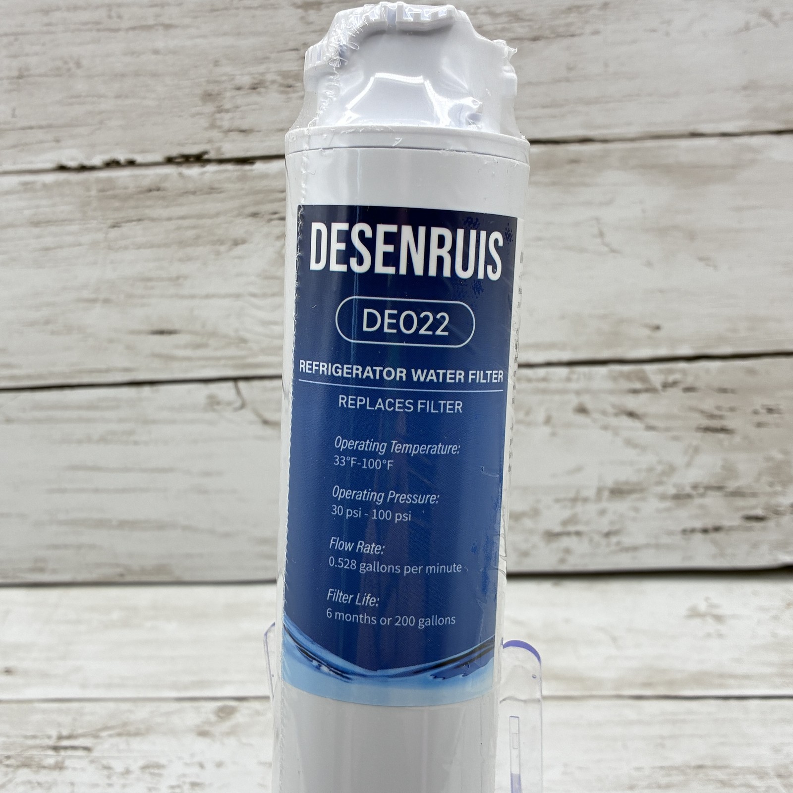 DESENRUIS DEO22 Refrigerator Water Filter Replacement NSF Certified 200 Gallons