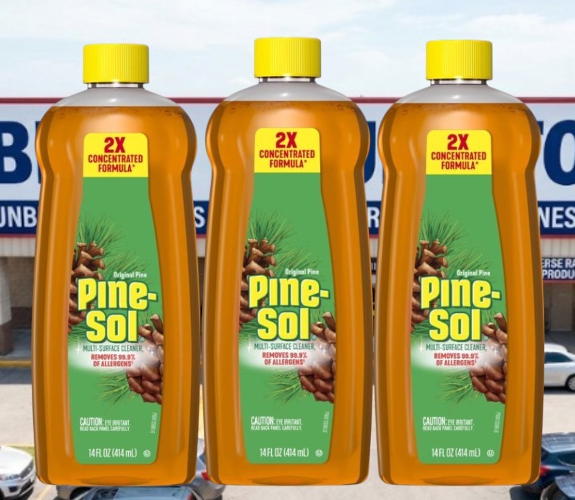3 Pine-Sol Pine Scent Concentrated Multi-Surface Cleaner Liquid 14 oz