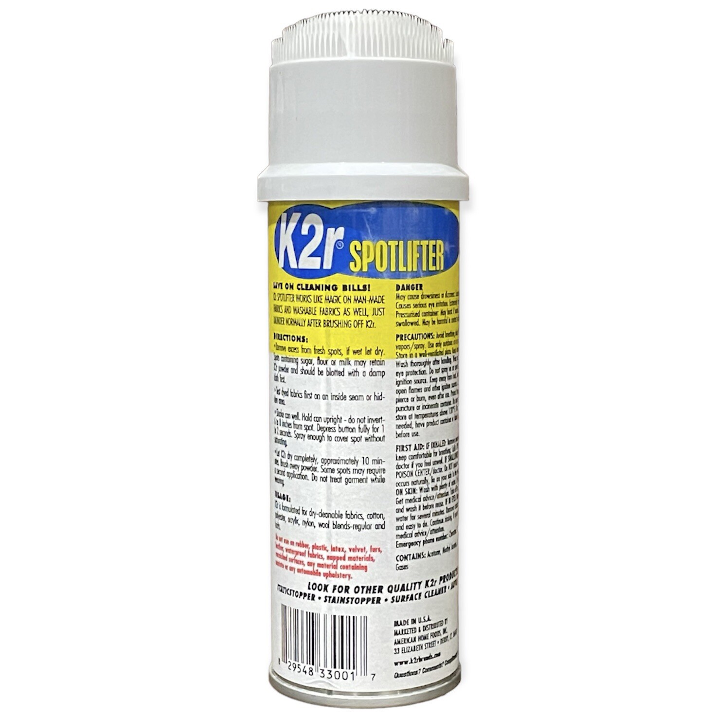 K2R Spot Lifter Carpet Cleaner Spot Remover Lot Of 2 Cans