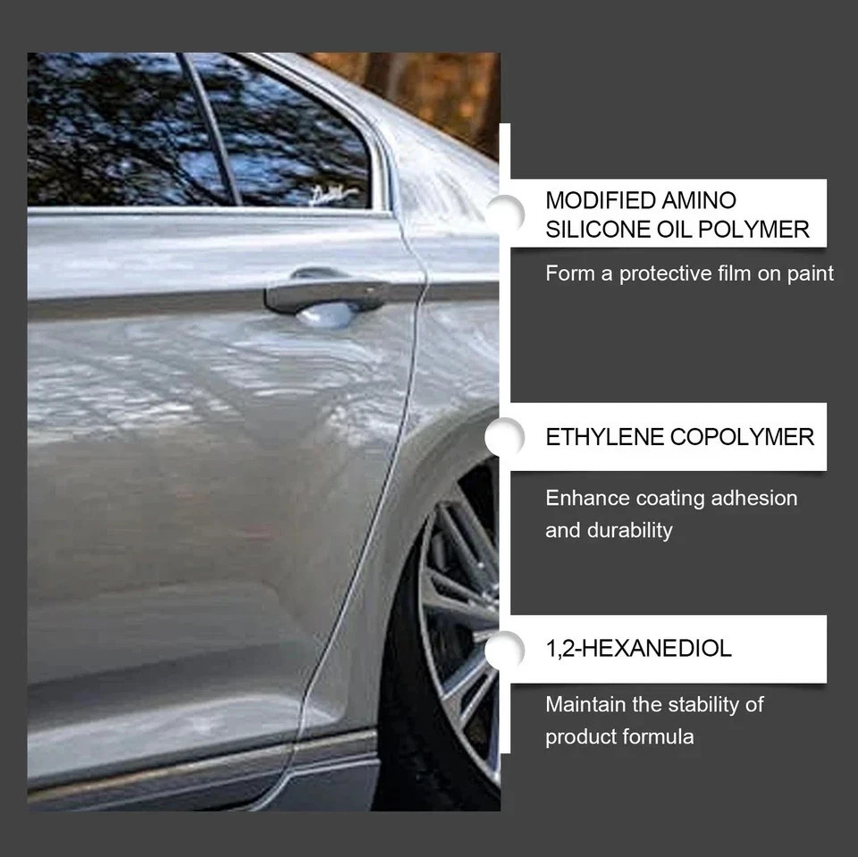 PTZ 100ml Crystal Serum: Advanced 9H+ Graphene Ceramic Car Coating Kit