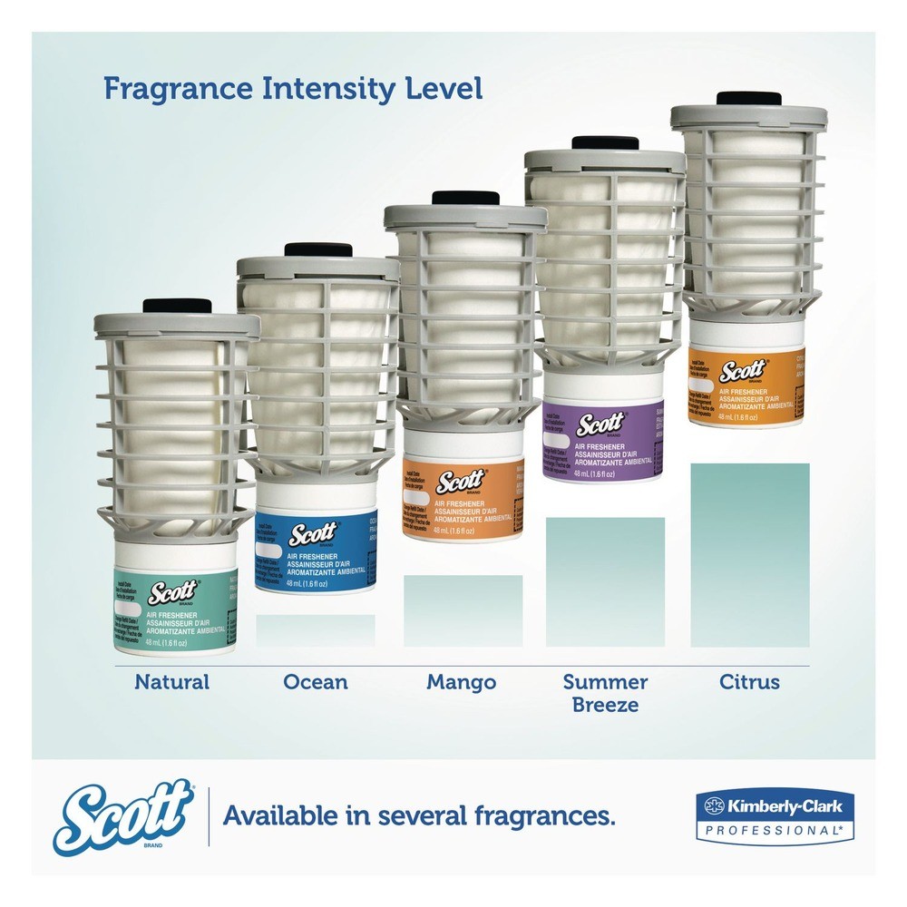 Scott 12370 48 mL Cartridge Air Freshener Refill – Summer Fresh (6/CT) New