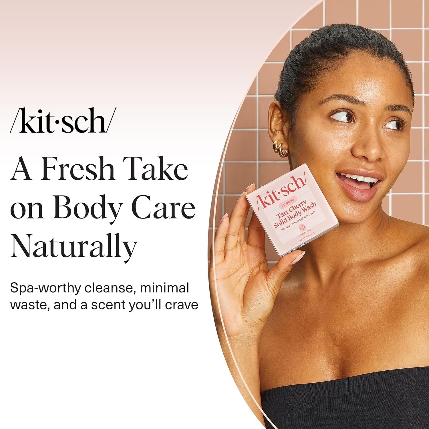 Cleansing Tart Cherry Soap Bar with Refreshing Scent – Eco-Friendly