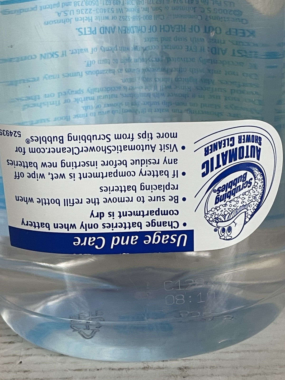 Scrubbing Bubbles Automatic Shower Cleaner Refill 34 fl oz Original Scent New