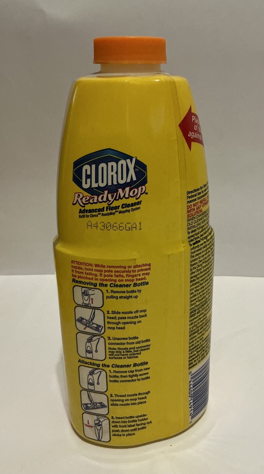 Clorox Ready Mop ( Orange Energy) Advanced Floor Cleaner 24oz Discontinued 4813