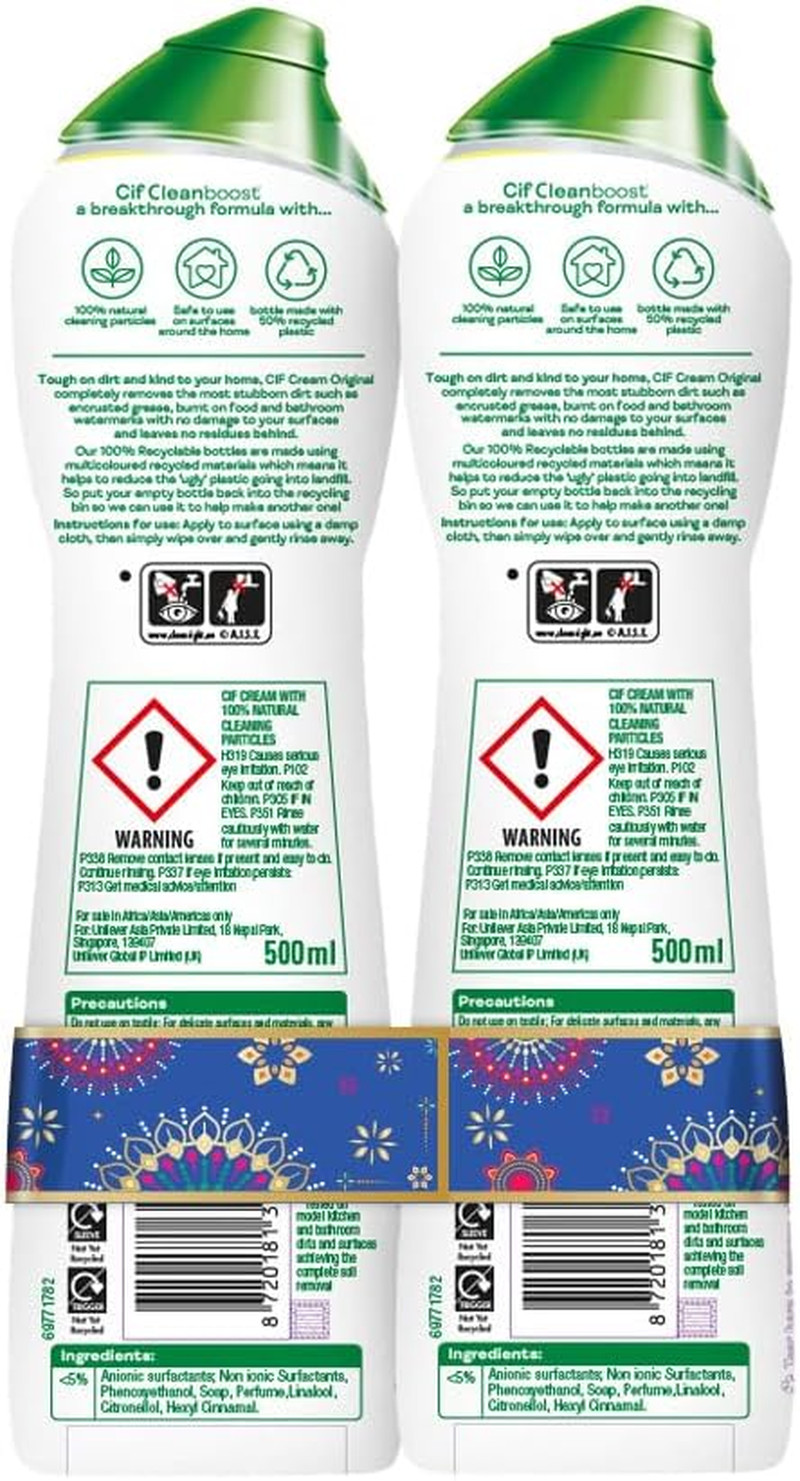 Original Multipurpose Surface Cleaner Cream for Kitchen & Bathroom, Ocean Breeze