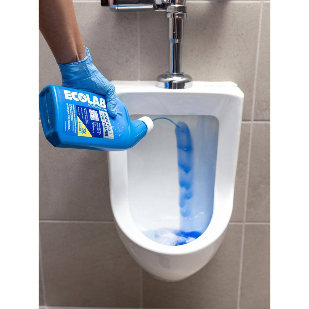 32 Oz. Acidic Toilet Bowl Cleaner and Limescale Remover for Bathroom Toilets and