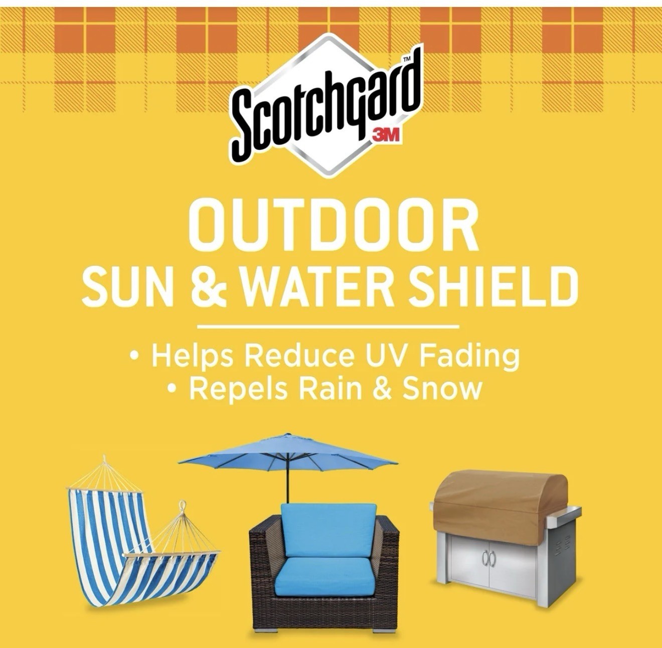 2 Pack Scotchgard Outdoor Water Shield, Water Repellent Spray for Outdoor 13 oz