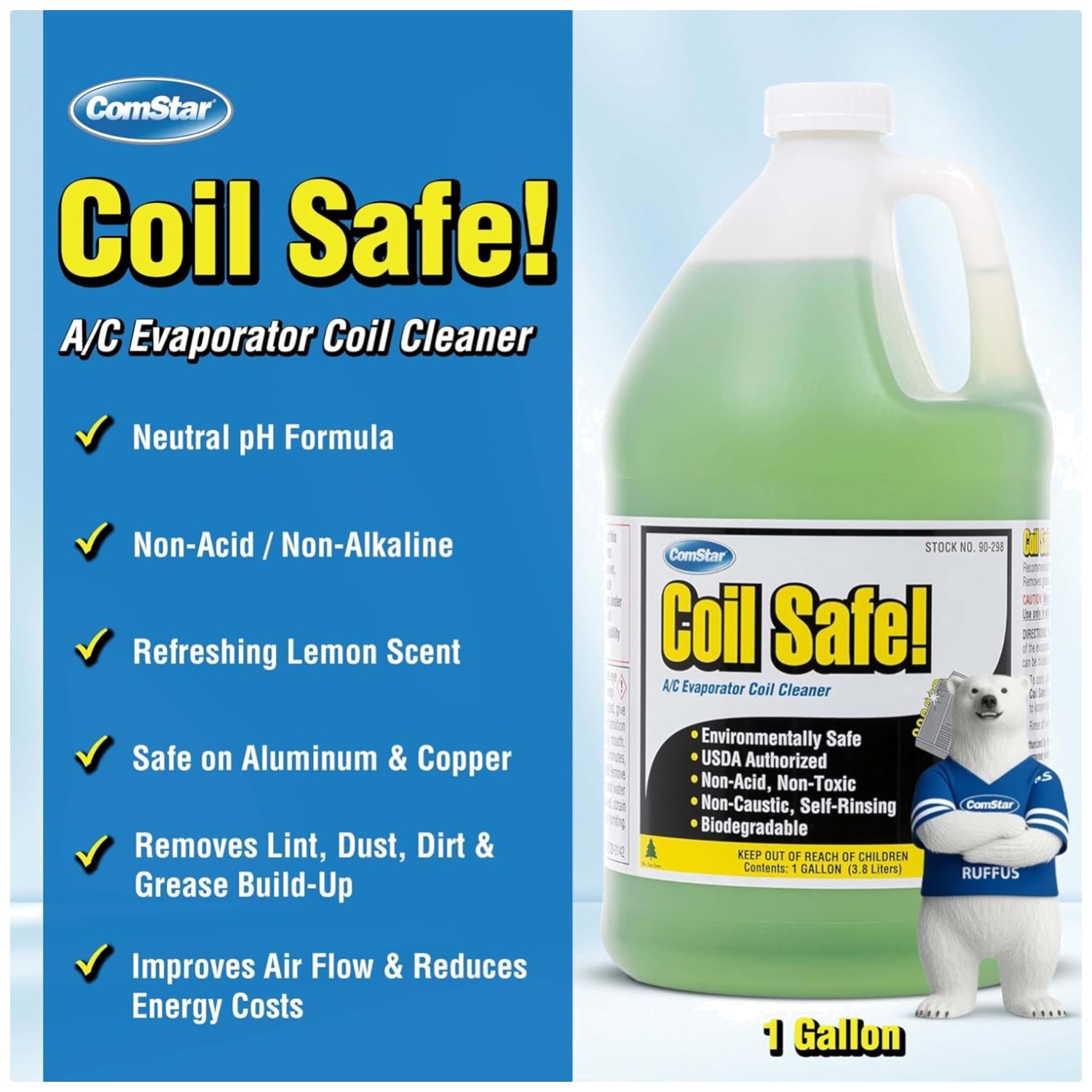 External Coil Cleaner – Non-Toxic Formula