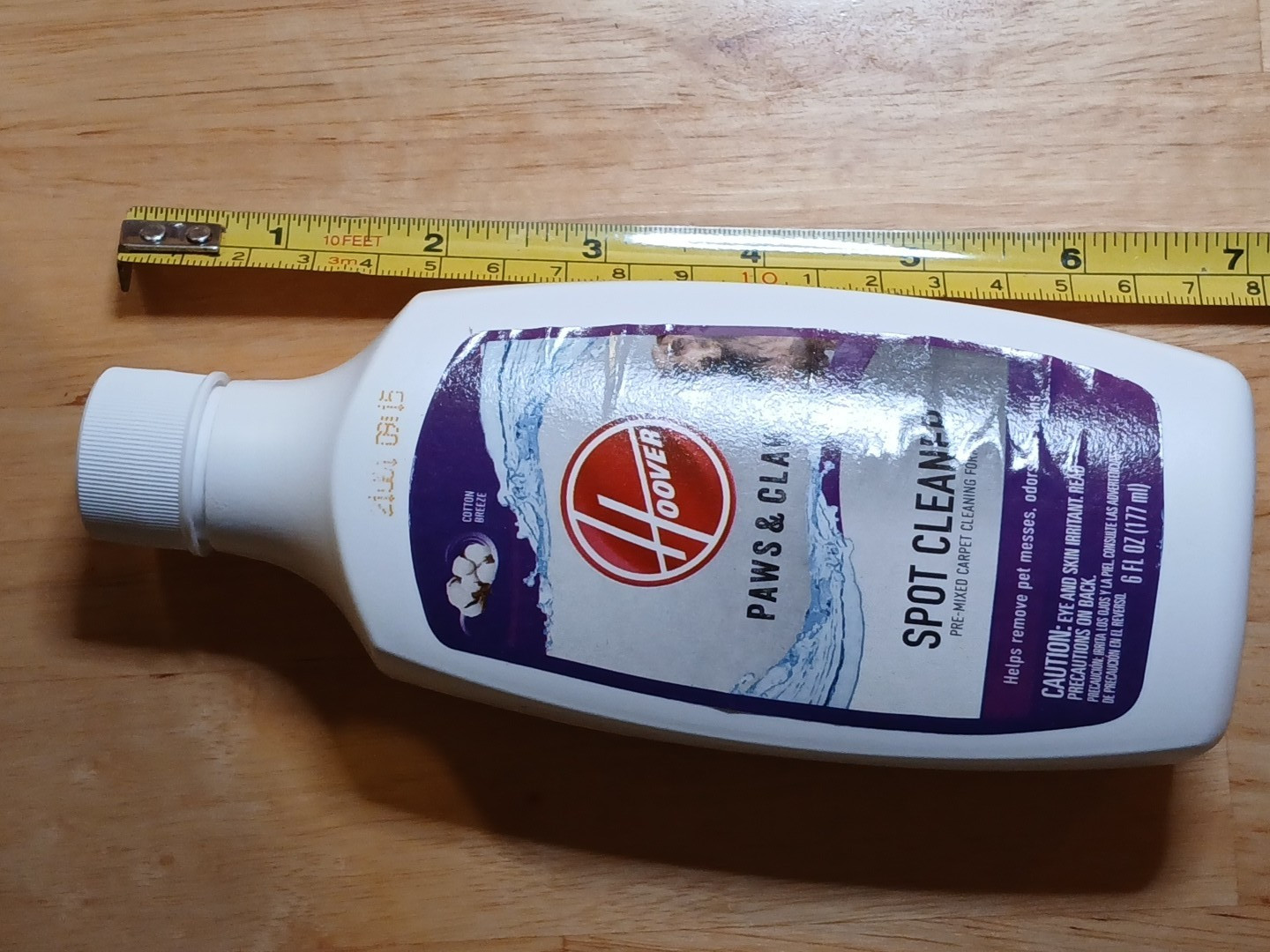 6 Hoover Paws & Claws Pet Spot Cleaner Carpet Formula 6oz Bottles Lot Sealed