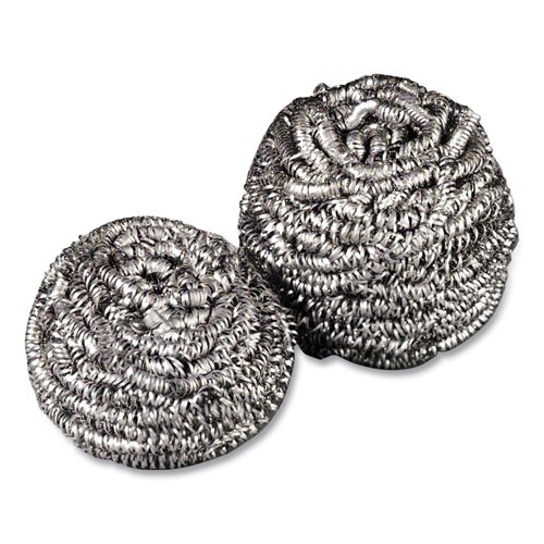 3M Scotch-Brite Regular Stainless Steel Scrubbing Sponge | 72/Case