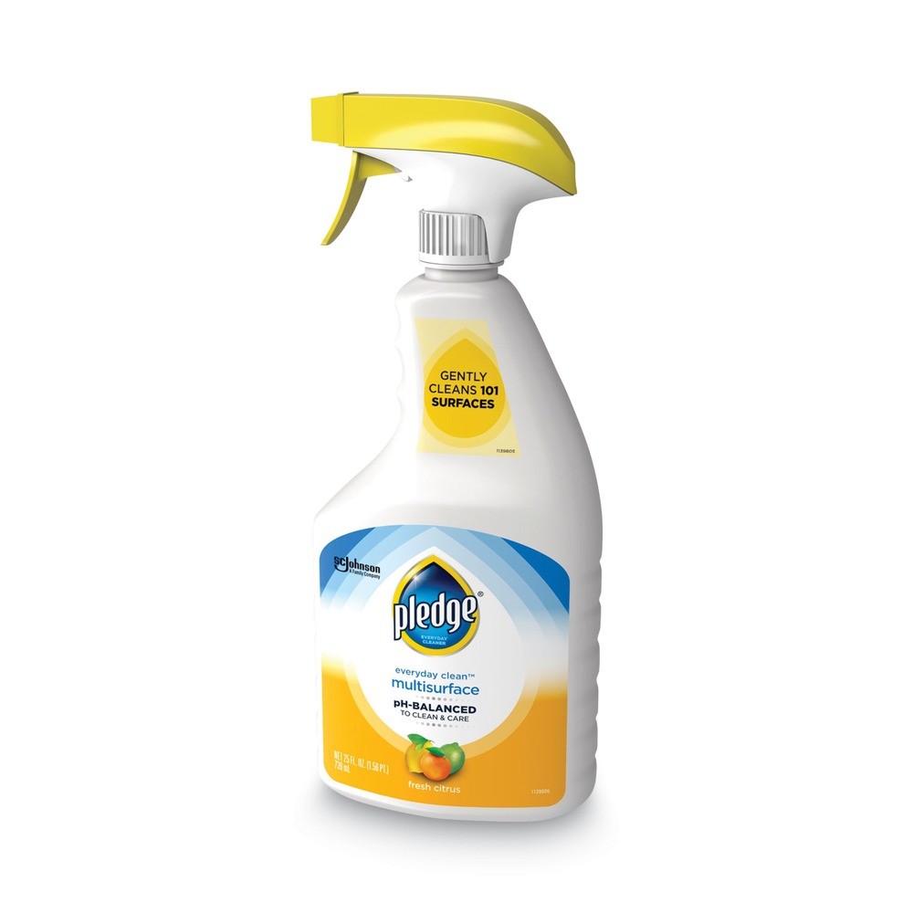 Pledge 336283 Everyday Clean Multisurface Cleaner – Clean Citrus Scent 6/CT New