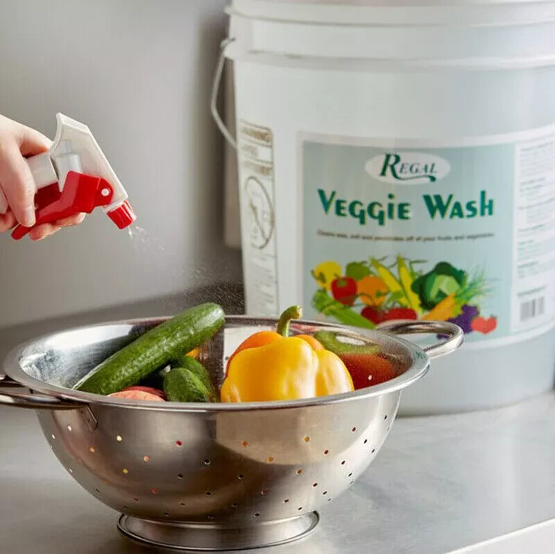 5 Gallon Pail Veggie Wash Commercial Kitchen Fruit Vegetable Wash Versatile Dip