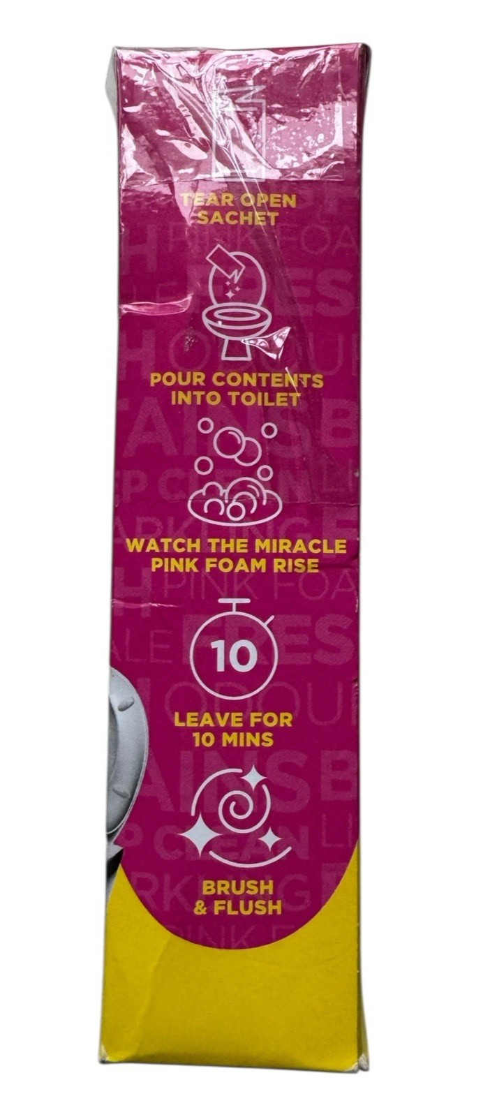 The Pink Stuff The Miracle Power Foaming Toilet Cleaner – 2 Treatments