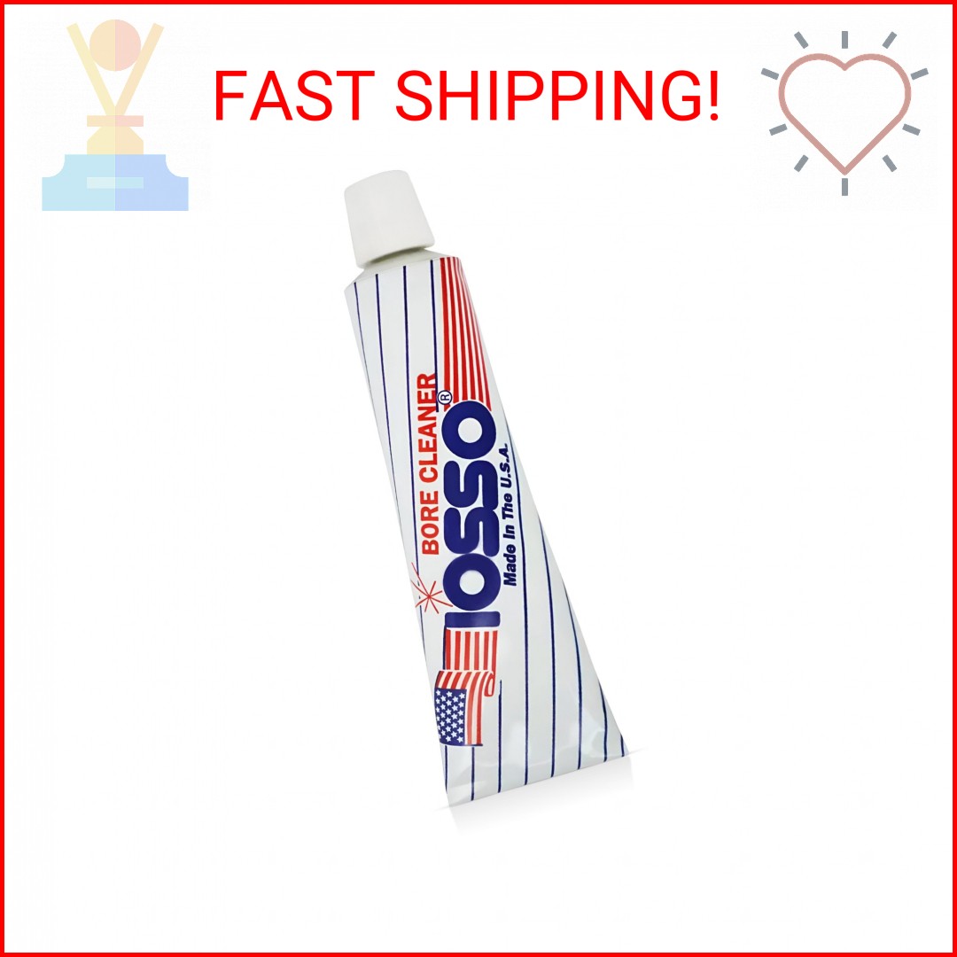 Iosso 10215 Bore Cleaner – 1.5 oz Concentrated Paste Formula – Non-Corrosive, No