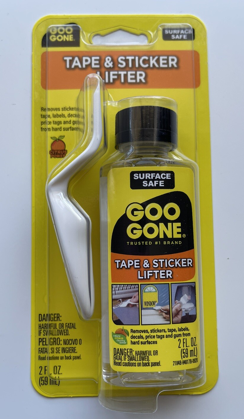 Goo Gone Sticker Lifter – Adhesive and Sticker Remover – 2 Ounce – Citrus Power