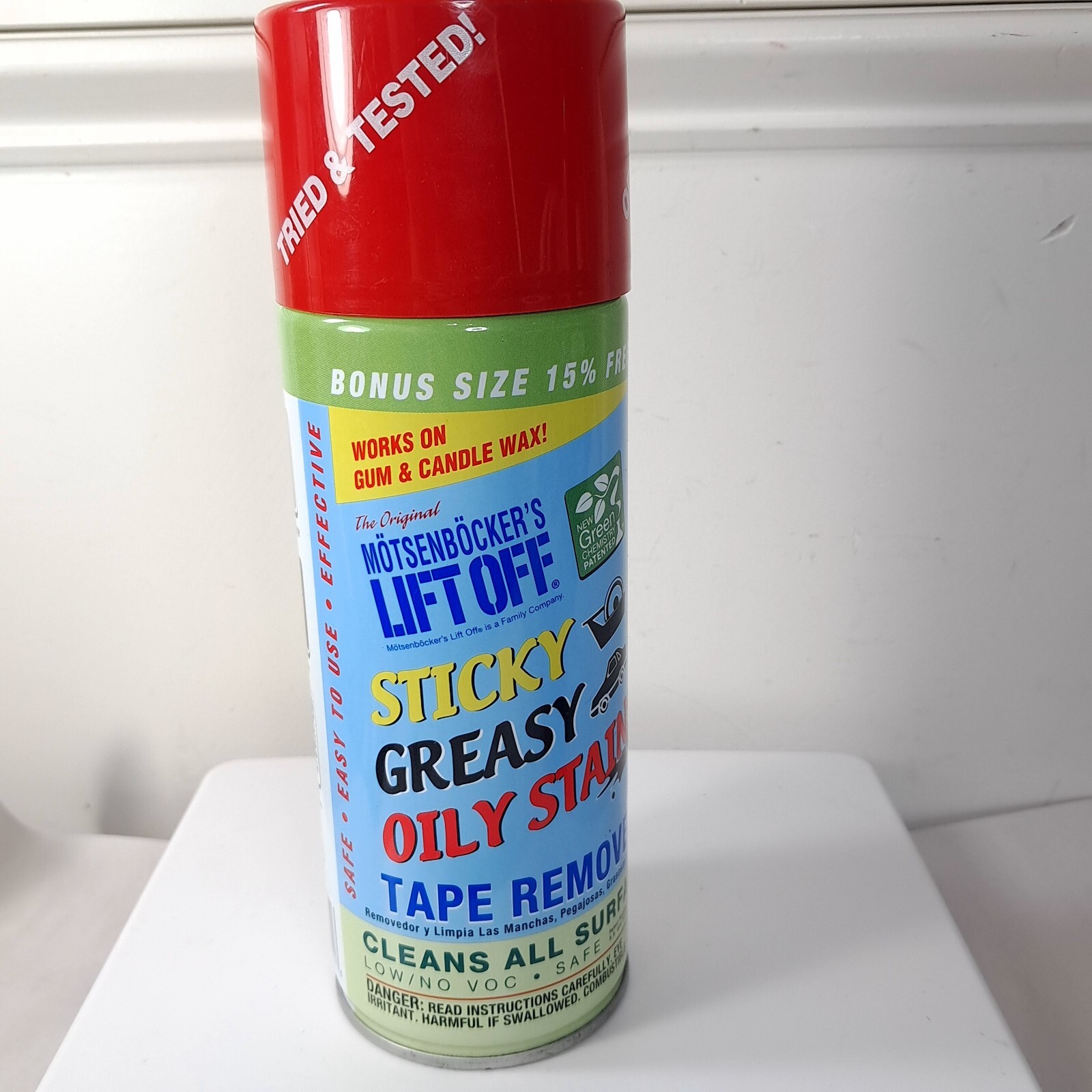 Motsenbockers ORIGINAL Lift Off aerosol SPRAY CAN 11 oz sticky greasy oil stain